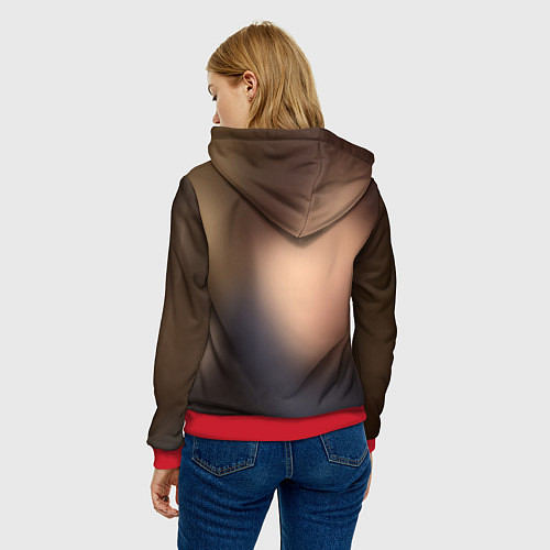 Женская толстовка Бенедикт Камбербэтч 1 / 3D-Красный – фото 4