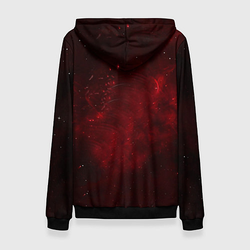 Женская толстовка Pirate Station: Blood Face / 3D-Черный – фото 2