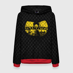 Толстовка-худи женская Wu-Tang Clan: Grid, цвет: 3D-красный