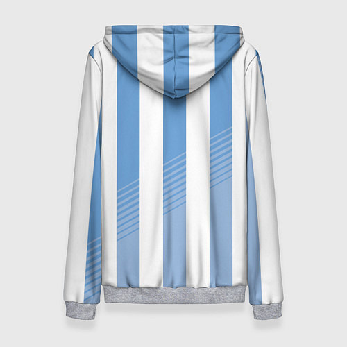Женская толстовка Сборная Аргентины: ЧМ-2018 / 3D-Меланж – фото 2