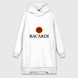 Женское худи-платье Bacardi, цвет: белый