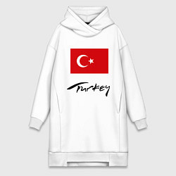 Женская толстовка-платье Turkey