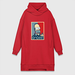 Женская толстовка-платье D'oh Poster