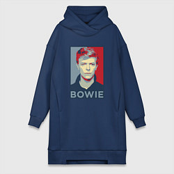 Женская толстовка-платье Bowie Poster