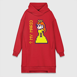 Женская толстовка-платье Принцесса Марио парная