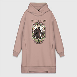 Женская толстовка-платье Антон Павлович Чехов