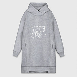 Женская толстовка-платье Black Sabbath