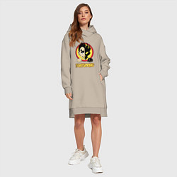 Женское худи-платье The Offspring Boy, цвет: миндальный — фото 2