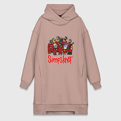 Женская толстовка-платье SimpsKnot