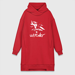 Женская толстовка-платье WITCHER 2077