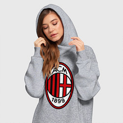 Женское худи-платье Milan ACM, цвет: меланж — фото 2