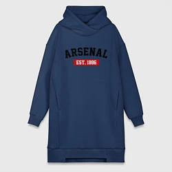 Женская толстовка-платье FC Arsenal Est. 1886