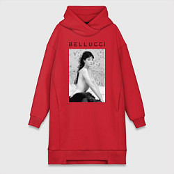 Женское худи-платье Monica Bellucci: Romantic, цвет: красный