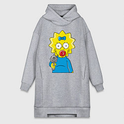 Женская толстовка-платье Мэгги с револьвером