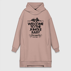 Женская толстовка-платье Welcome to the Jungle