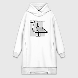 Женская толстовка-платье Запускаем гуся, работяги