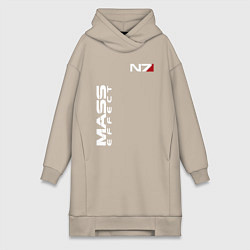 Женская толстовка-платье MASS EFFECT N7
