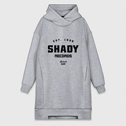 Женская толстовка-платье Shady records