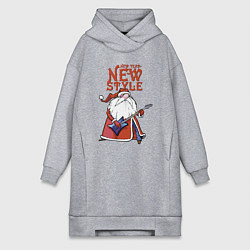 Женская толстовка-платье New Year - new style!