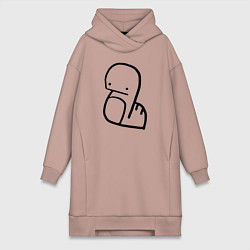 Женская толстовка-платье Stray Kids