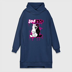 Женская толстовка-платье MONOKUMA