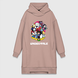 Женская толстовка-платье UNDERTALE
