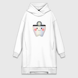 Женская толстовка-платье Подарок стоматологу