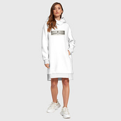 Женское худи-платье Kobe Bryant, цвет: белый — фото 2