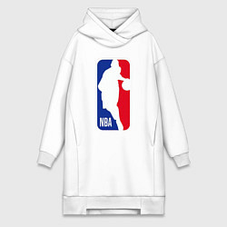 Женское худи-платье NBA Kobe Bryant, цвет: белый