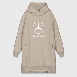 Женское худи-платье MERCEDES, цвет: миндальный