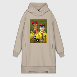 Женская толстовка-платье BoJack Horseman