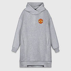 Женская толстовка-платье МАНЧЕСТЕР ЮНАЙТЕД