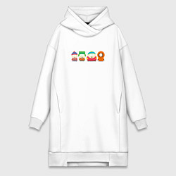Женская толстовка-платье South Park Саус Парк