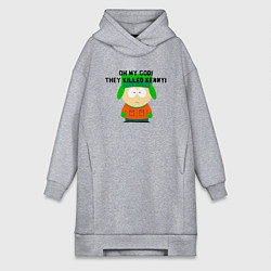 Женское худи-платье South Park, цвет: меланж