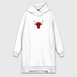 Женская толстовка-платье CHICAGO BULLS