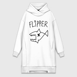 Женская толстовка-платье Nirvana Flipper