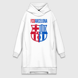 Женская толстовка-платье Barcelona FC