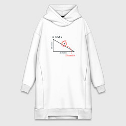 Женская толстовка-платье Find X, найдите X