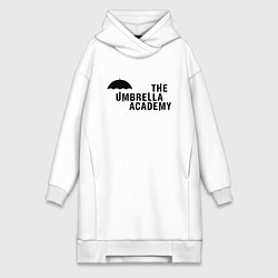 Женское худи-платье Umbrella Academy, цвет: белый