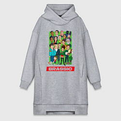 Женская толстовка-платье Brassic Art Голяк