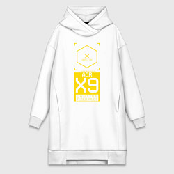 Женская толстовка-платье ACR X9 Cyberpunk 2077