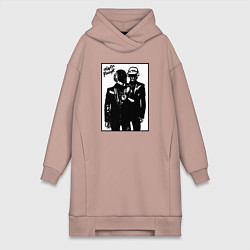 Женская толстовка-платье Daft Punk