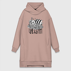 Женская толстовка-платье Valheim