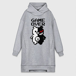 Женская толстовка-платье MONOKUMA GAME OVER