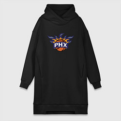 Женское худи-платье Phoenix Suns, цвет: черный