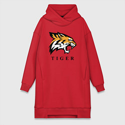 Женская толстовка-платье Тигр - Tiger