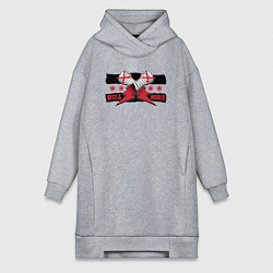 Женская толстовка-платье CM Punk AEW BITW