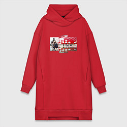 Женская толстовка-платье Гладиатор и Стадио