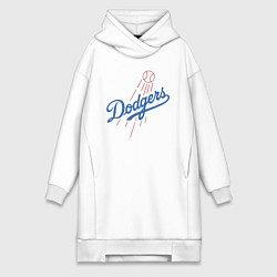 Женская толстовка-платье Los Angeles Dodgers baseball