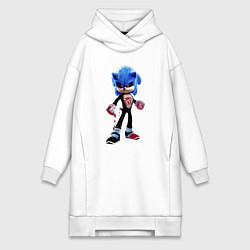 Женская толстовка-платье Sonic eXe